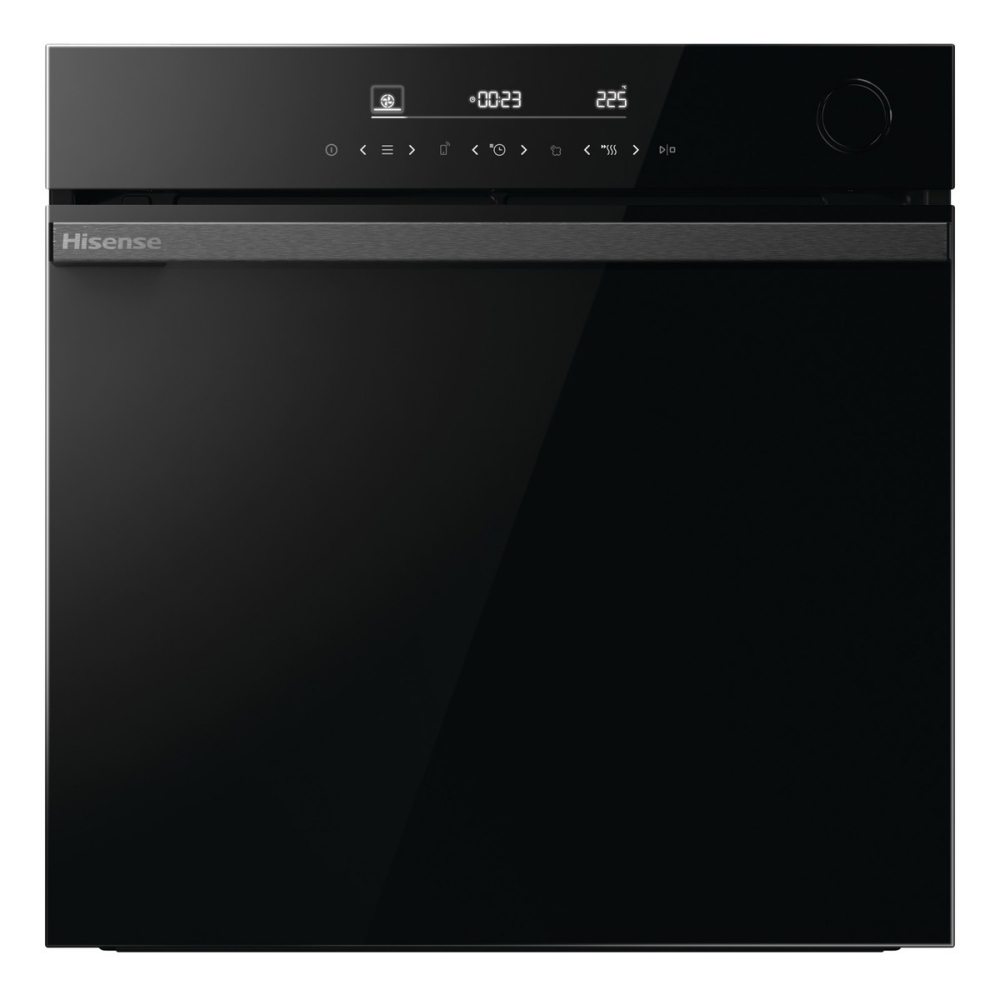 Hisense BSA66346ADBGUK Hi6 BlackLine Multifunction Steam Add Single Oven – BLACK