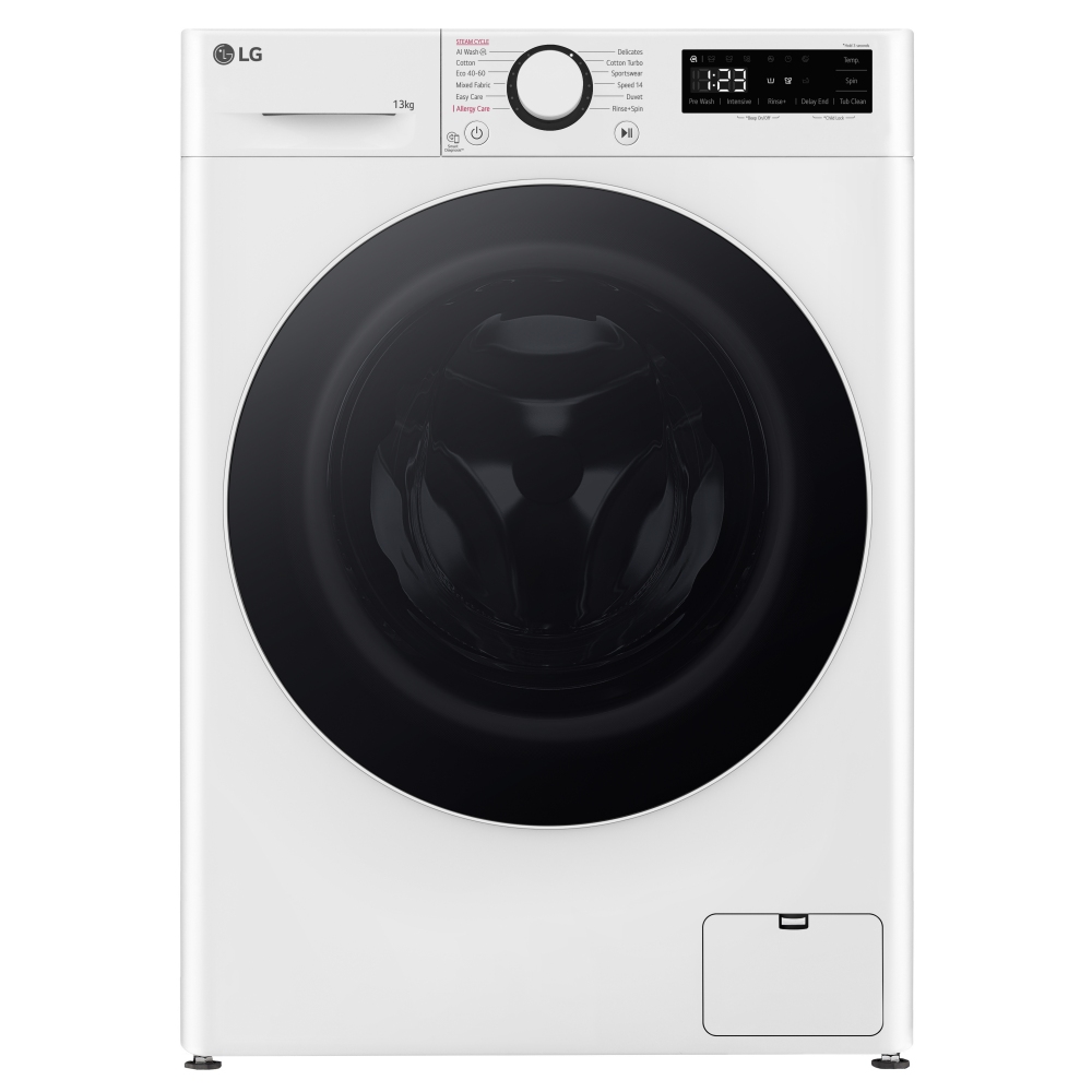 LG F4Y513WWLN1 13kg TurboWash Washing Machine - WHITE