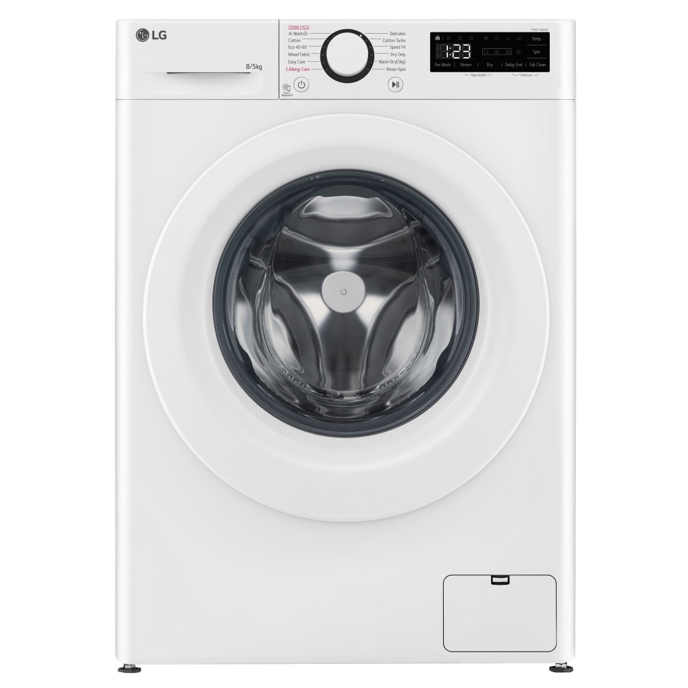 LG FWY385WWLN1 8kg/5kg TurboWash Steam Washer Dryer – WHITE