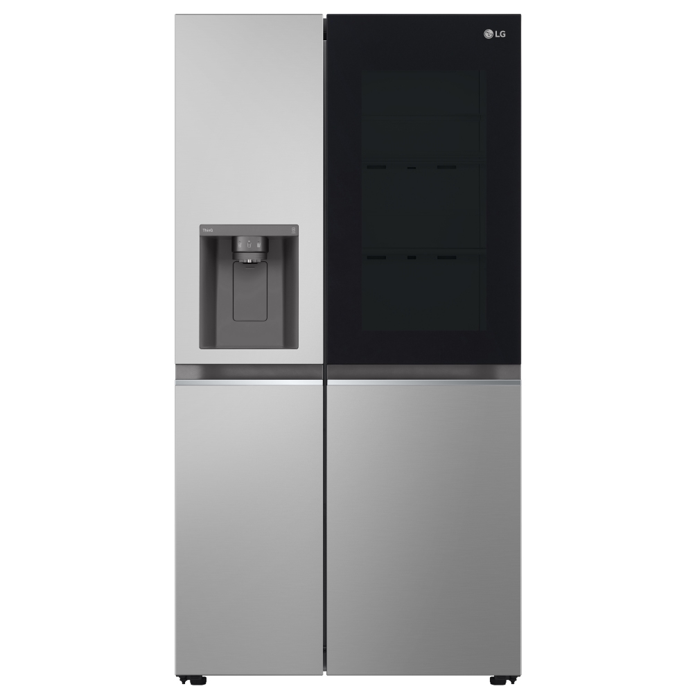 LG GSGV81PYLL Instaview American Style Fridge Freezer With Ice & Water Non Plumbed - STAINLESS STEEL
