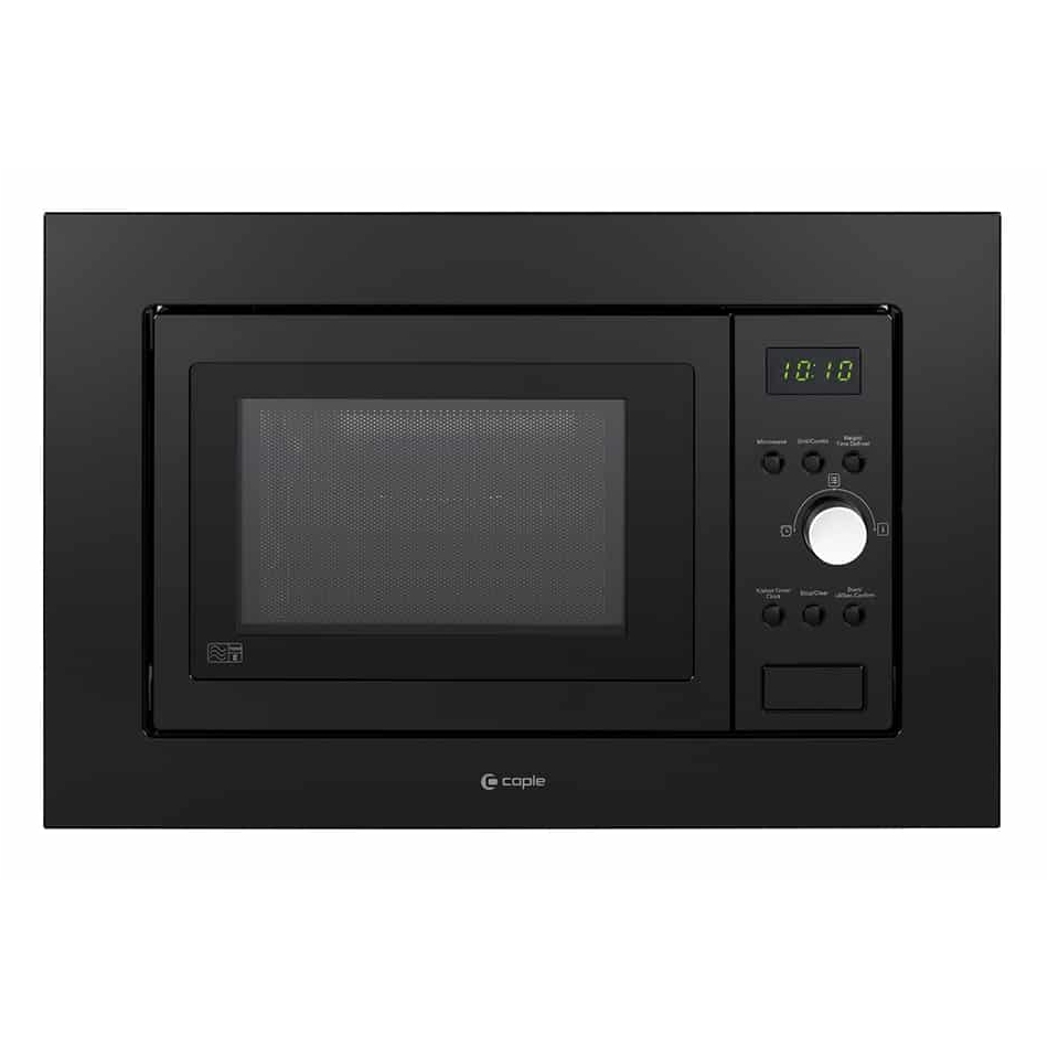 Caple CM121BK Built In Microwave And Grill For Wall Unit - BLACK