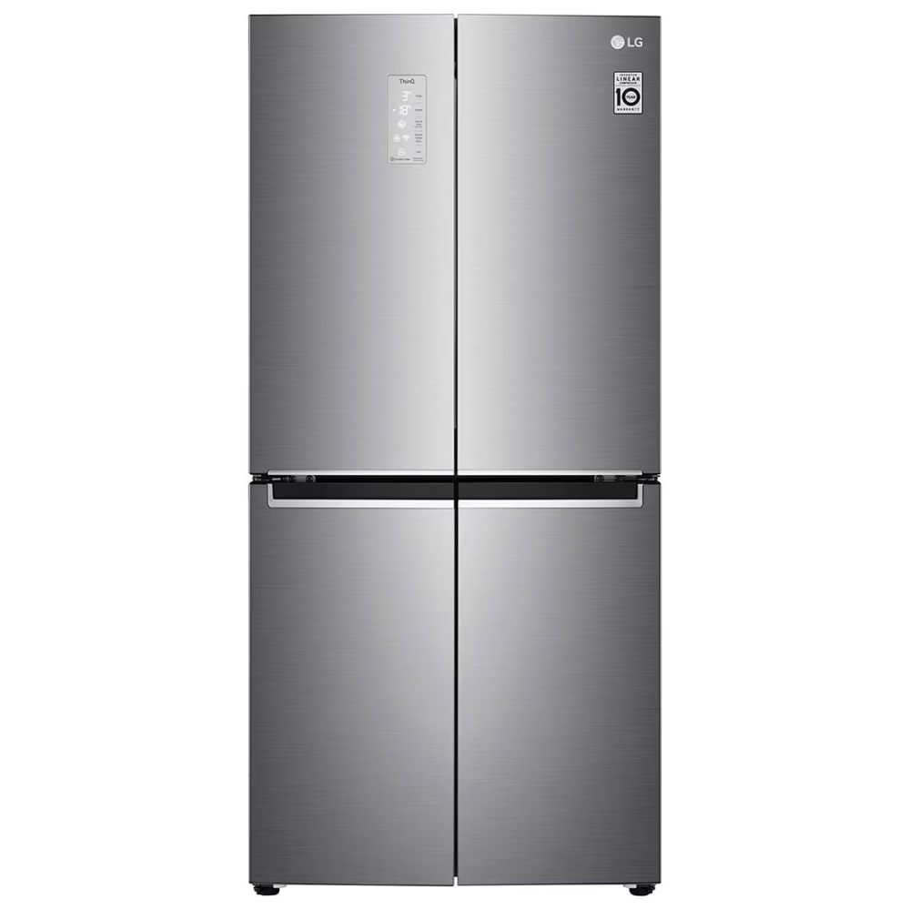 LG GMB844PZ4E Slim French Style Fridge Freezer Non Ice And Water - STAINLESS STEEL
