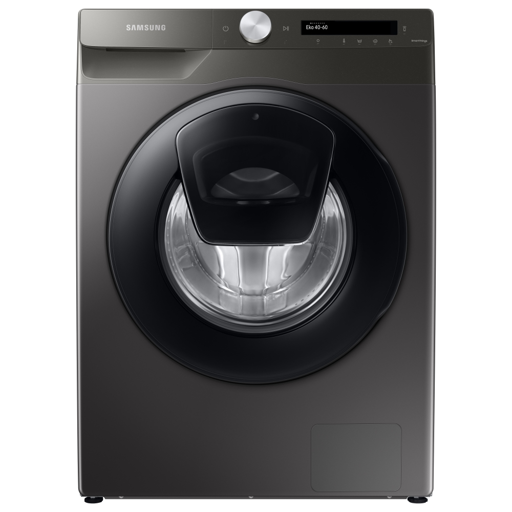 Samsung WW90T554DAN 9kg Ecobubble AddWash Steam Washing Machine 1400rpm - GRAPHITE