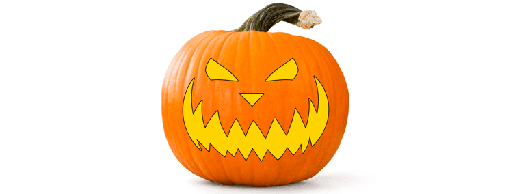 Scary Face Pumpkin