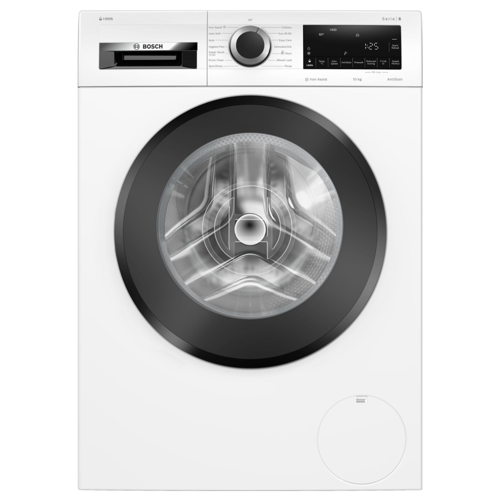 Bosch WGG254F0GB 10kg Series 6 i-DOS Washing Machine 1400rpm - WHITE