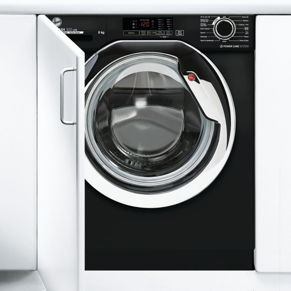 Hoover HBWS48D1ACBE 8kg Fully Integrated Washing Machine 1400rpm