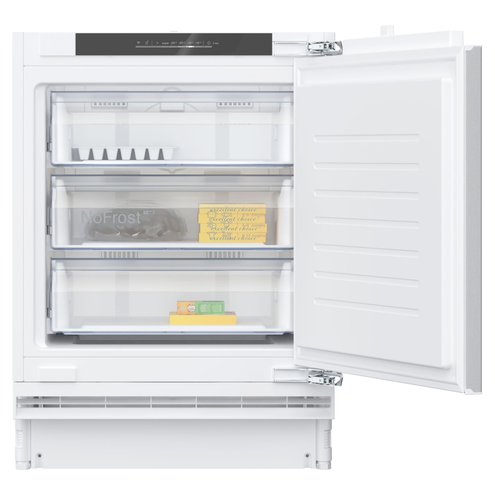 Neff GU7212FE0G 82cm N50 Integrated Built Under Frost Free Freezer