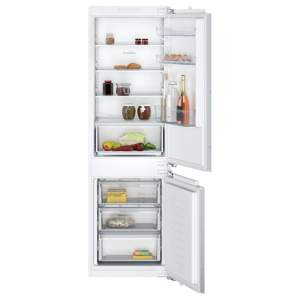 Neff KI7861FE0G 177cm N30 Integrated 60/40 Frost Free Fridge Freezer