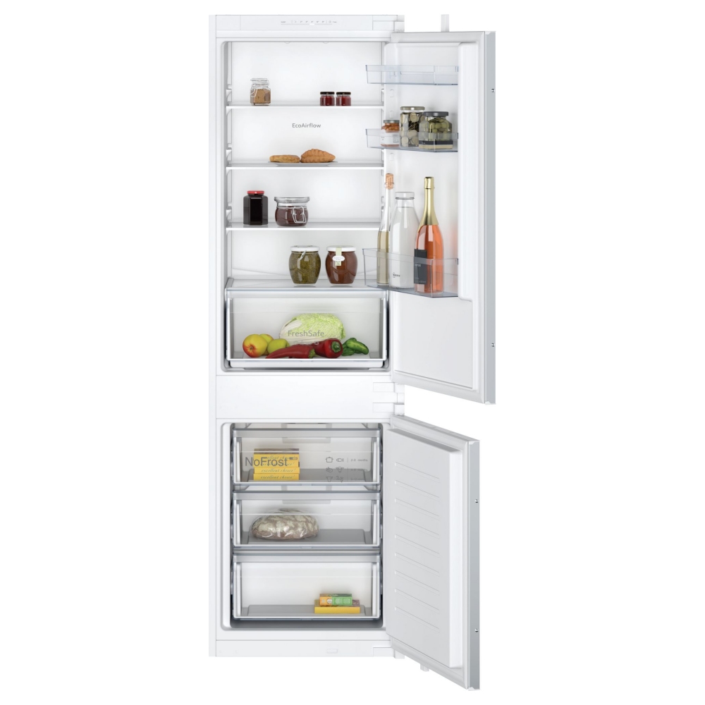 Neff KI7861SE0G 177cm N30 Integrated 60/40 Frost Free Fridge Freezer
