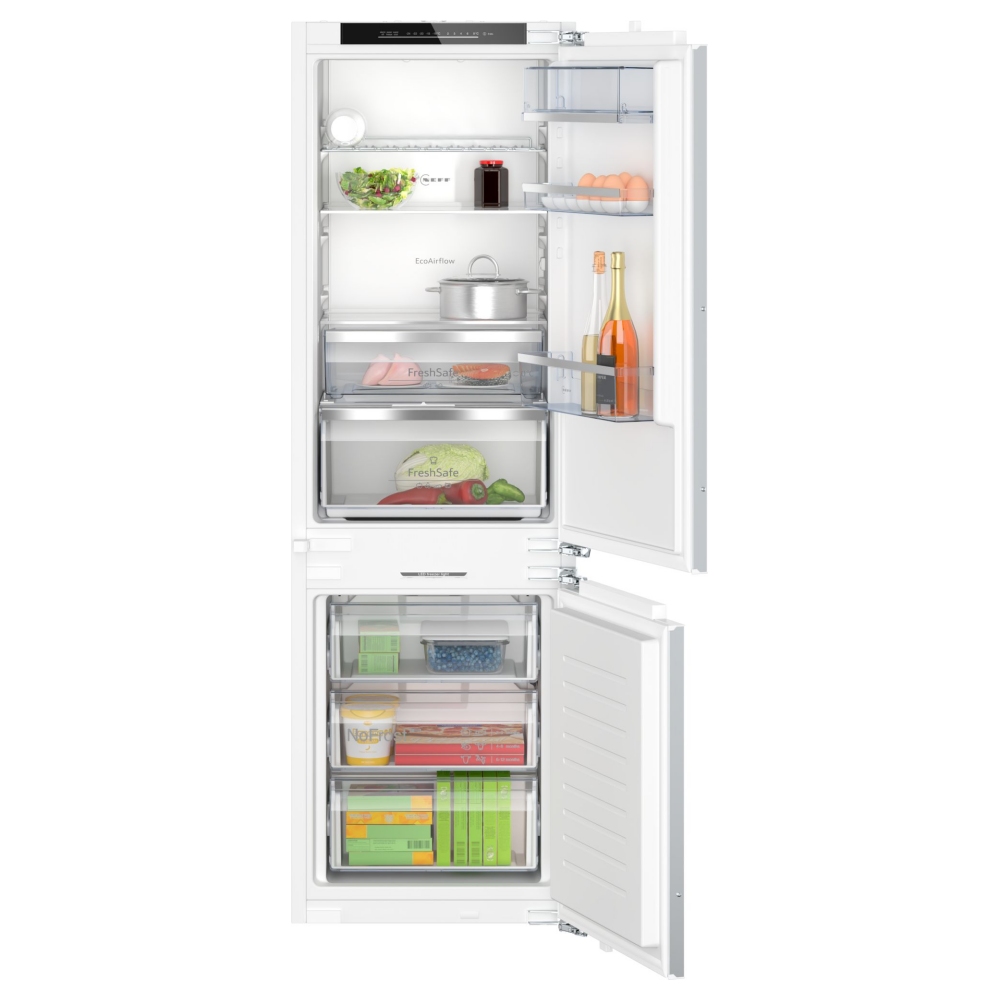 Neff KI7863DD0G 177cm N70 Integrated 60/40 Frost Free Fridge Freezer