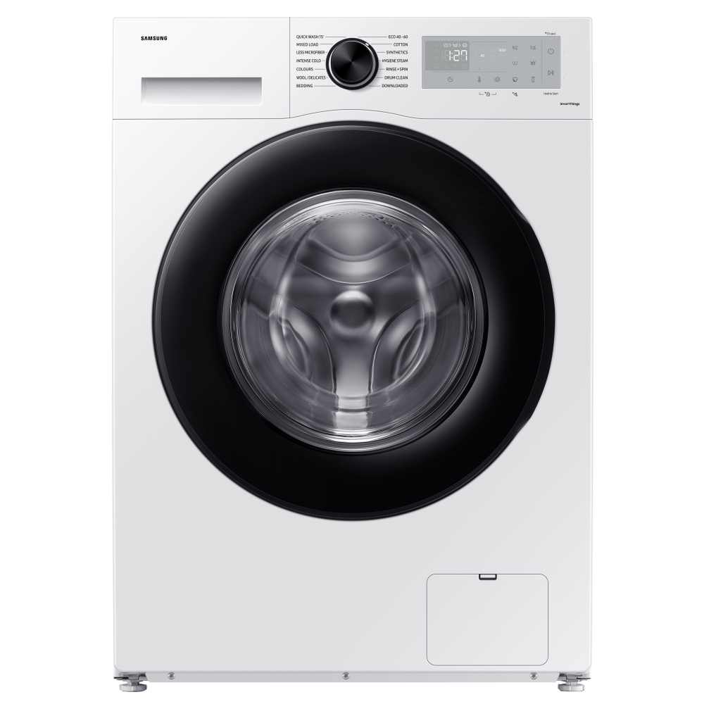 Samsung WW90CGC04DAHEU 9kg Ecobubble Steam Washing Machine 1400rpm - WHITE
