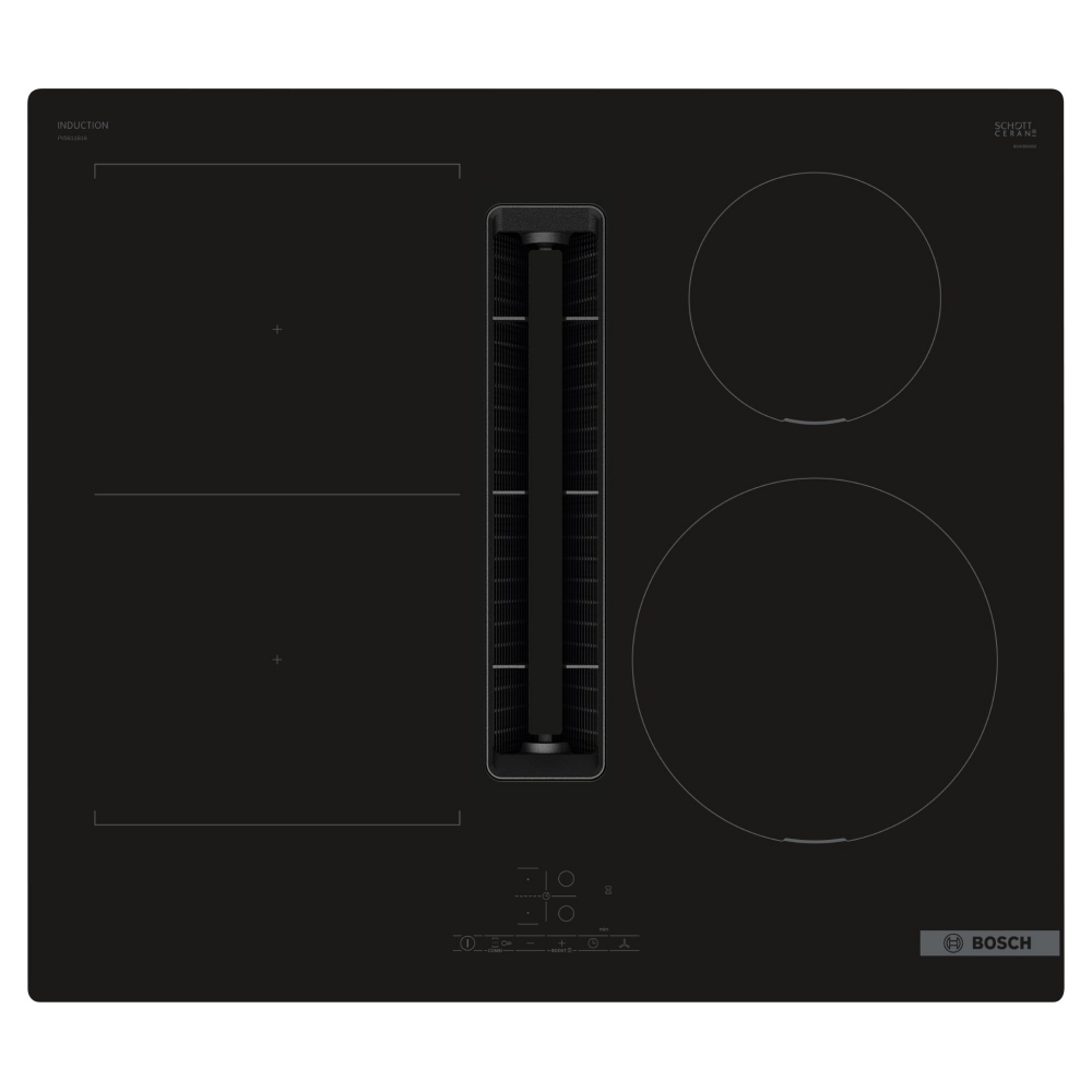 Bosch PVS611B16E 60cm Series 4 Air Venting Induction Hob – BLACK