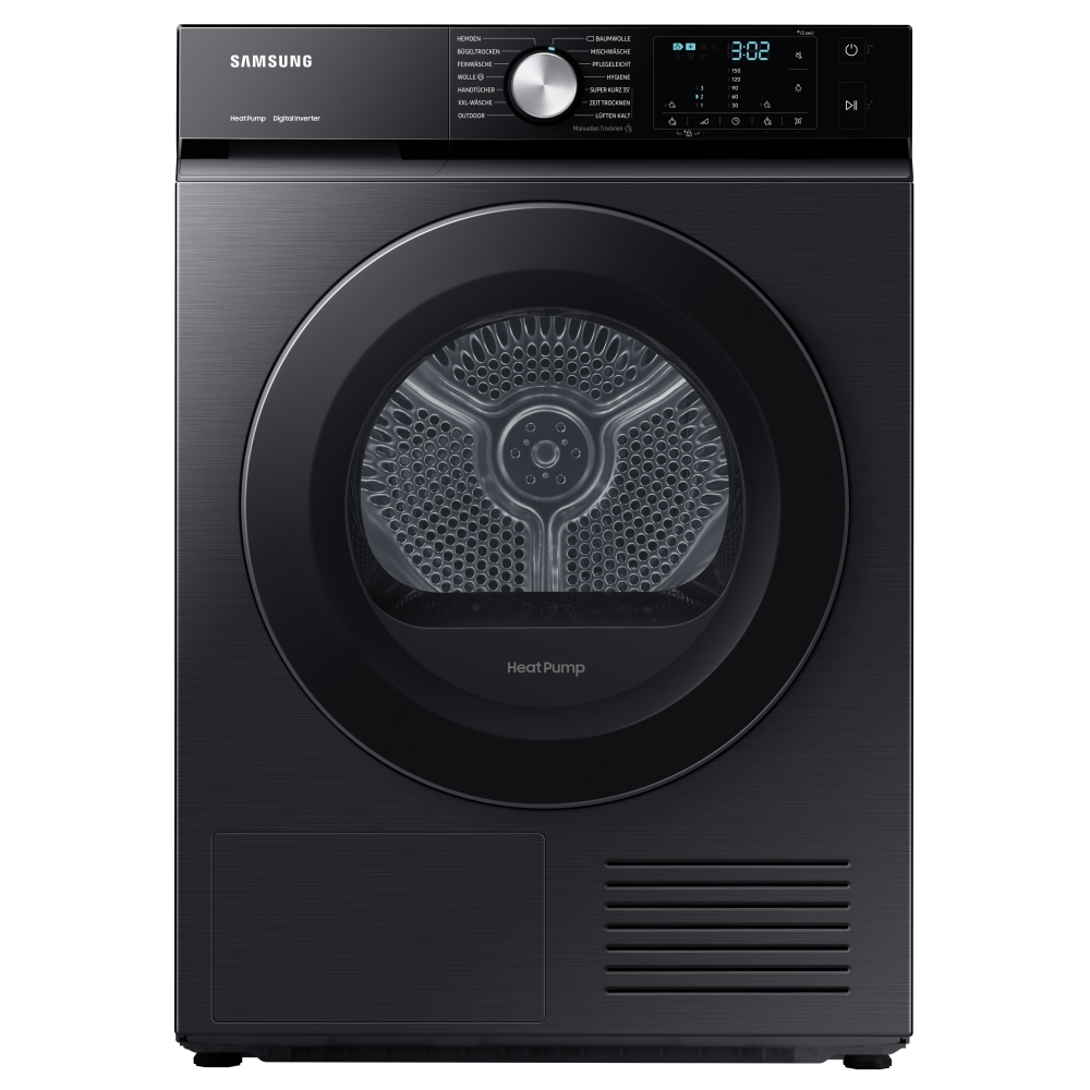 Samsung DV90BBA245ABEU 9kg Heat Pump Condenser Tumble Dryer - BLACK