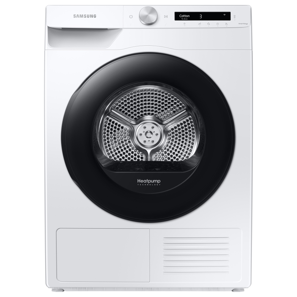 Samsung DV90T5240AW 9kg Heat Pump Condenser Tumble Dryer - WHITE