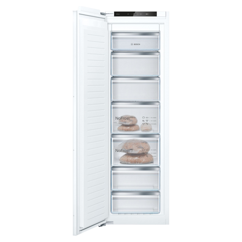 Bosch GIN81VEE0G 177cm Series 4 Integrated In Column Frost Free Freezer