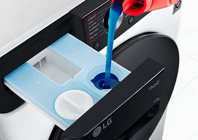 LG EZDispense auto dosing washing machine