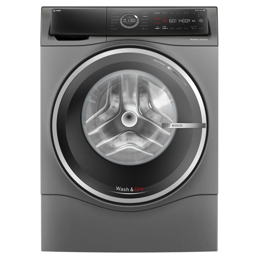 Bosch WNC254ARGB 10.5kg/6kg Series 8 Washer Dryer – GRAPHITE