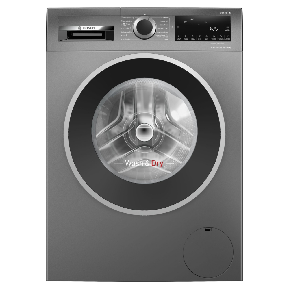 Bosch WNG254R1GB 10.5kg/6kg Series 6 Washer Dryer – GRAPHITE