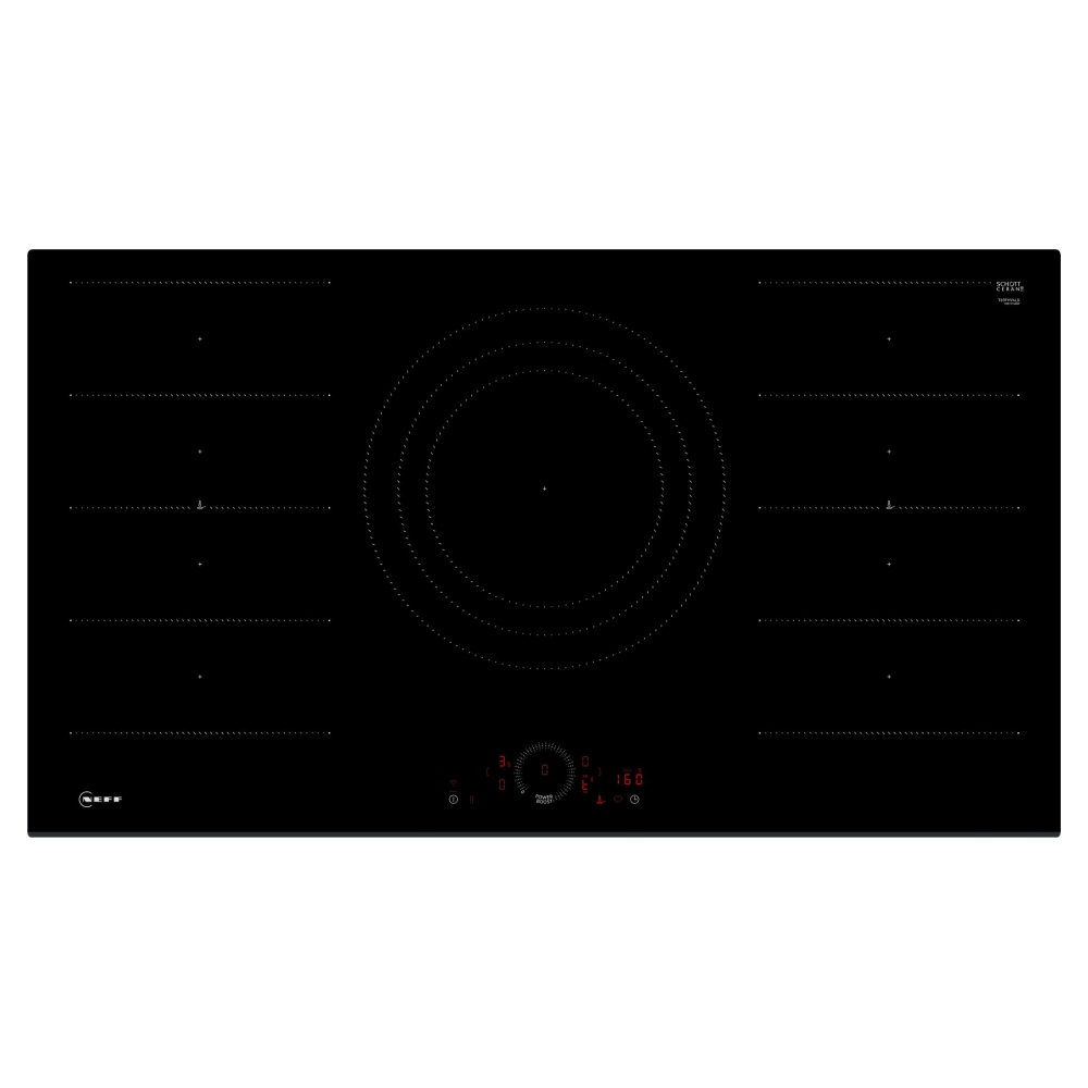 Neff T69FHV4L0 92cm N70 FlexInduction Hob - BLACK