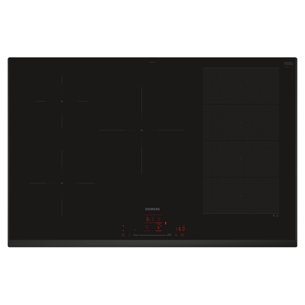 Siemens EX851HVC1E 80cm IQ-700 Flex Induction Hob - BLACK
