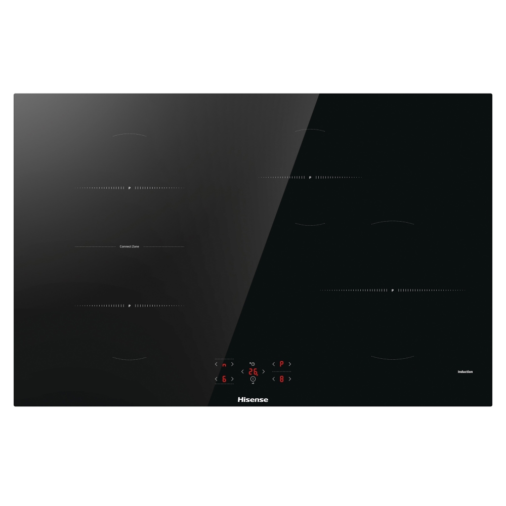 Hisense HI8421BSC 80cm 4 Zone Induction Hob - BLACK
