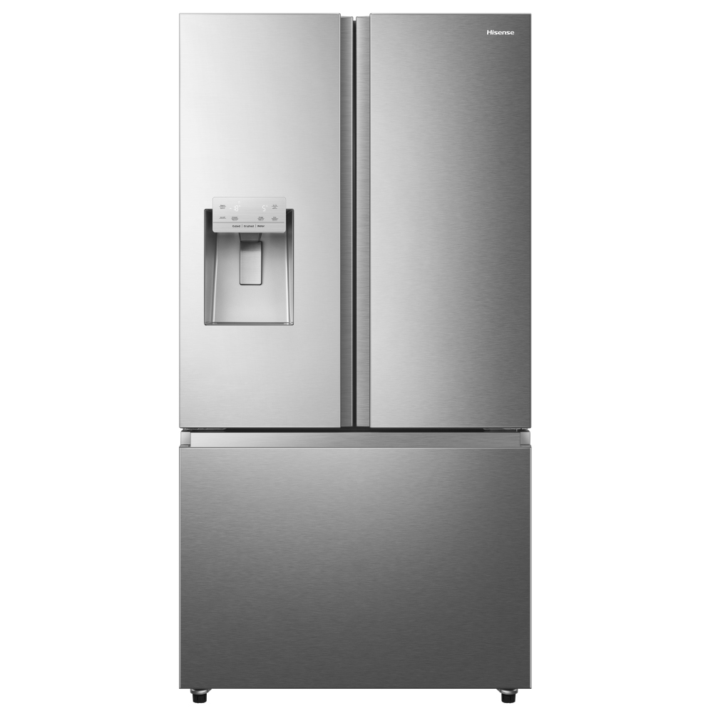 Hisense RF793N4SASE French Style Fridge Freezer With Ice & Water - STAINLESS STEEL