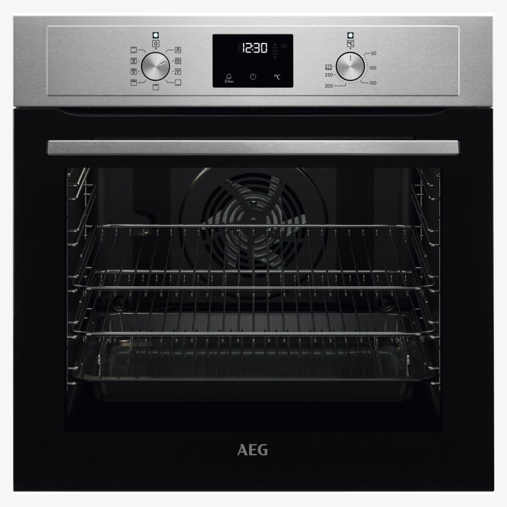 AEG BEX33501EM Series 3000 Multifunction Single Oven - STAINLESS STEEL