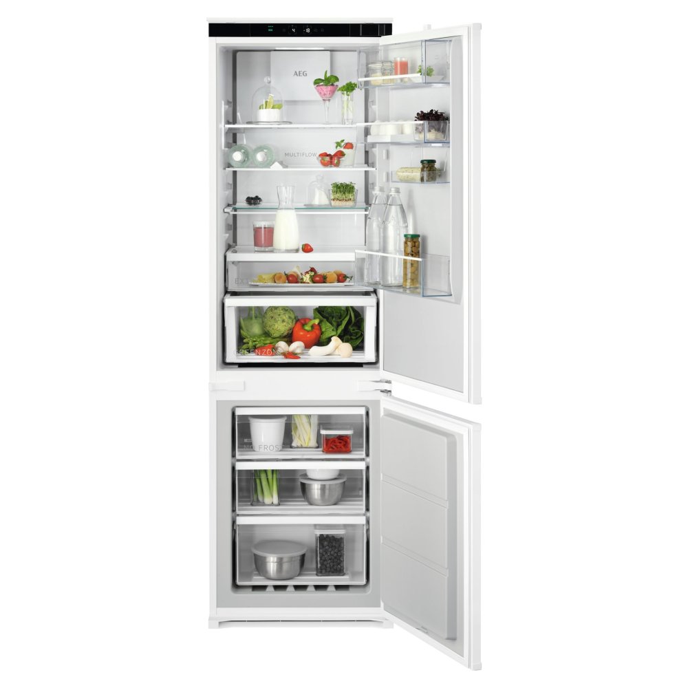 AEG TSC7M181DS 177cm Series 7000 Integrated 70/30 Frost Free Fridge Freezer