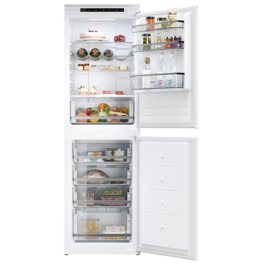 Haier HB50T618FMK 177cm Integrated 50/50 Frost Free Fridge Freezer