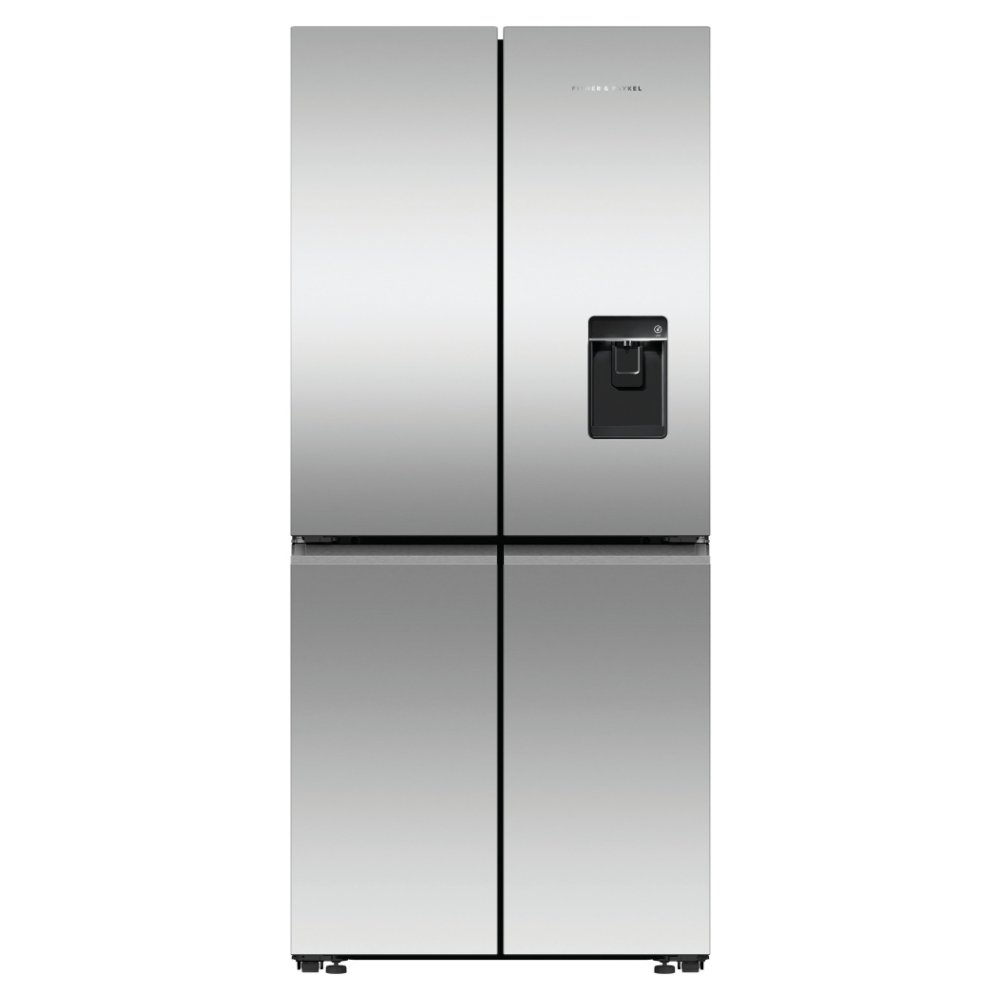 Fisher Paykel RF500QNUX1 79cm French Style 4 Door Fridge Freezer With Ice & Water - STAINLESS STEEL