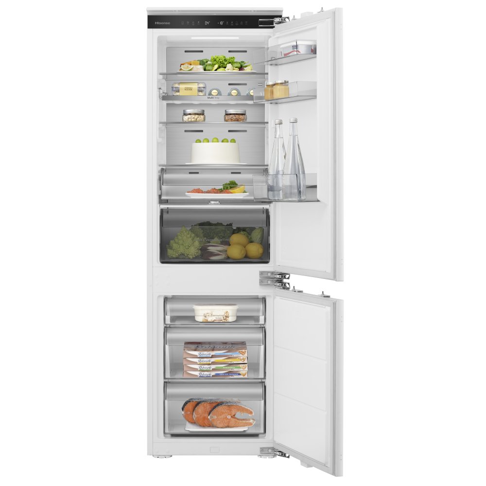 Hisense RB3B250SAWE 177cm Integrated 70/30 Frost Free Fridge Freezer
