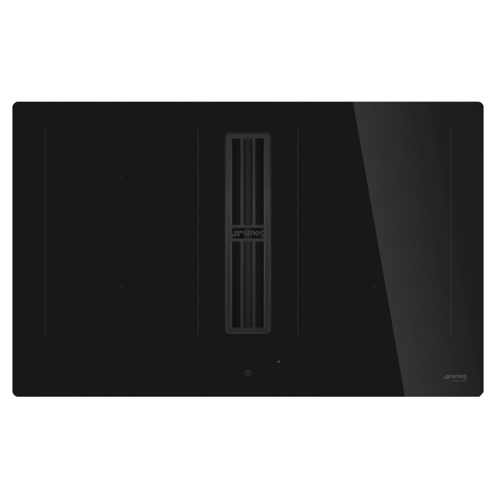 Smeg HOBD482D2 83cm Air Venting Induction Hob - BLACK