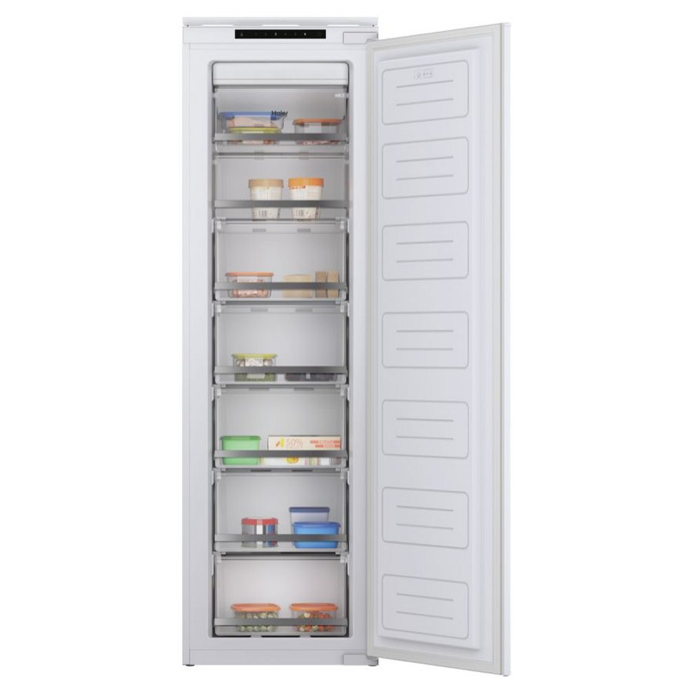 Haier HAUN518EWK 177cm Integrated In Column Frost Free Freezer