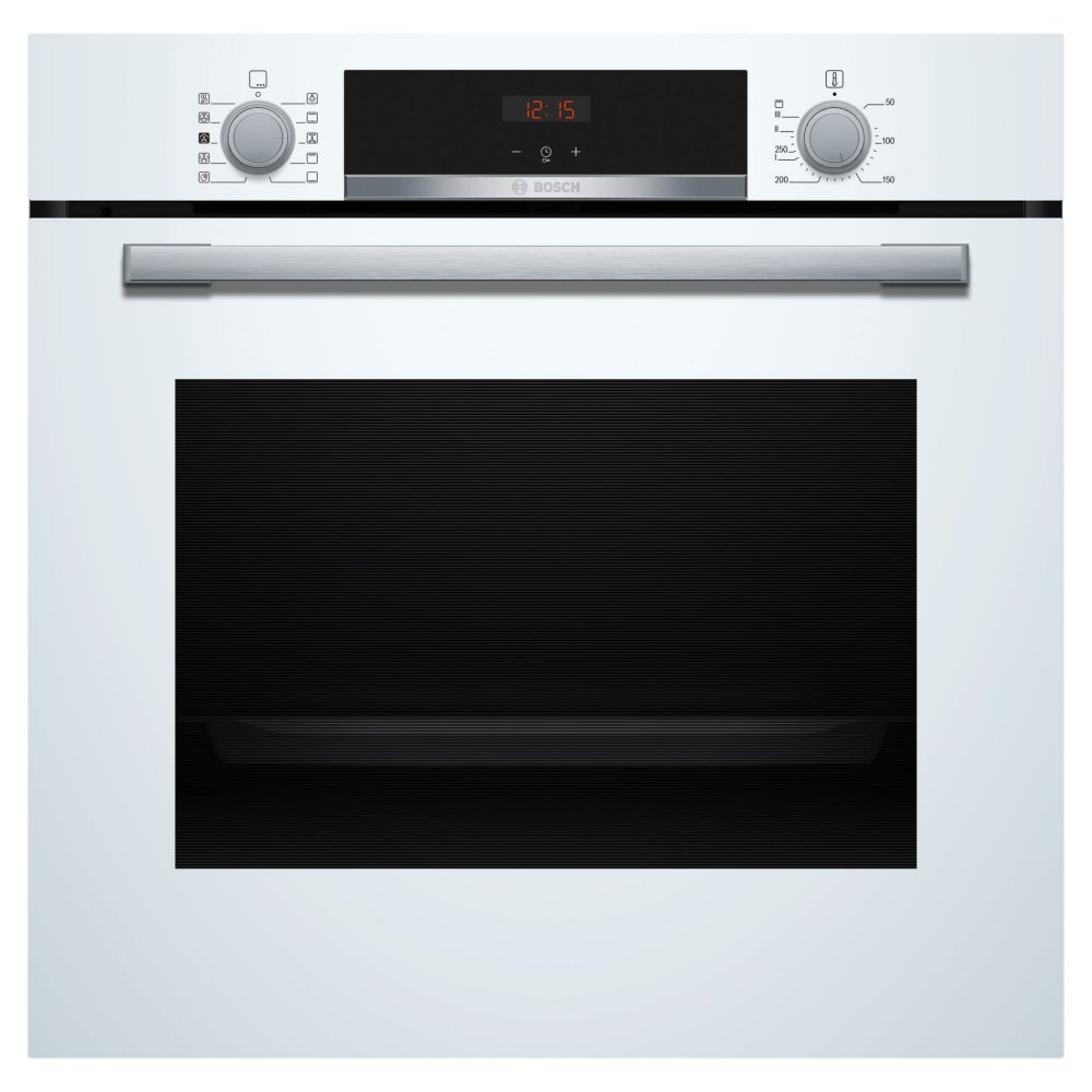 Bosch HQA534BW3B Series 4 Multifunction Single Oven – WHITE