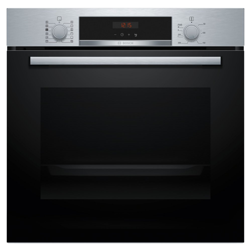 Bosch HQA574BS3B Series 4 Pyrolytic Multifunction Single Oven – STAINLESS STEEL