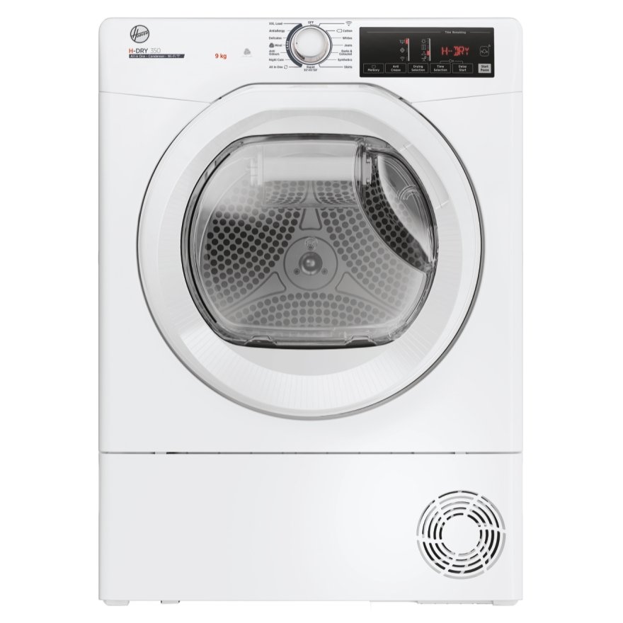Hoover HRE C9TE-80 9kg Condenser Dryer – WHITE