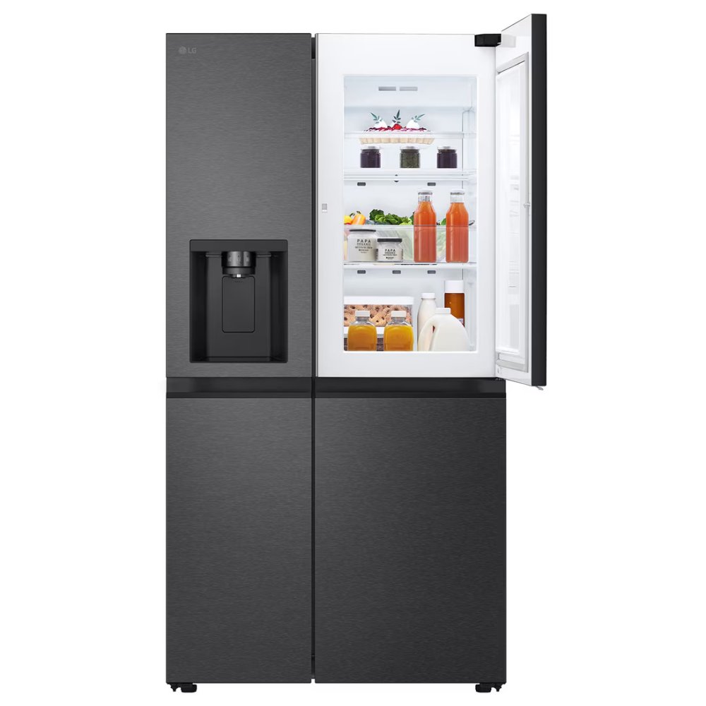 LG GSJC40EPPE Door In Door American Fridge Freezer With Ice & Water - BLACK STEEL
