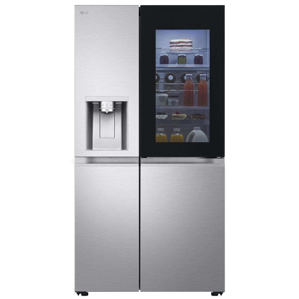LG GSXE90BSDD Door In Door Instaview American Fridge Freezer With Craft Ice & Water – STAINLESS STEEL