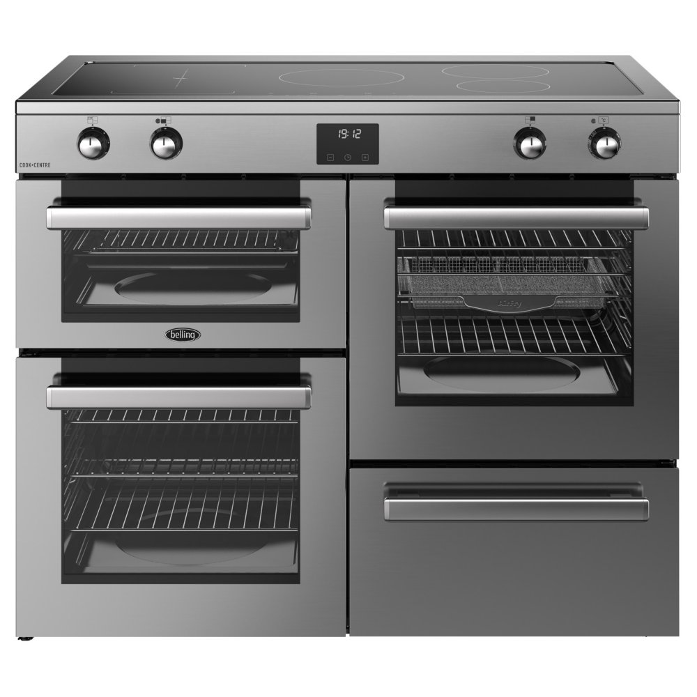 Belling BEL RCA COOKCENTRE 110EI STA 11808 110cm Induction Range Cooker – STAINLESS STEEL
