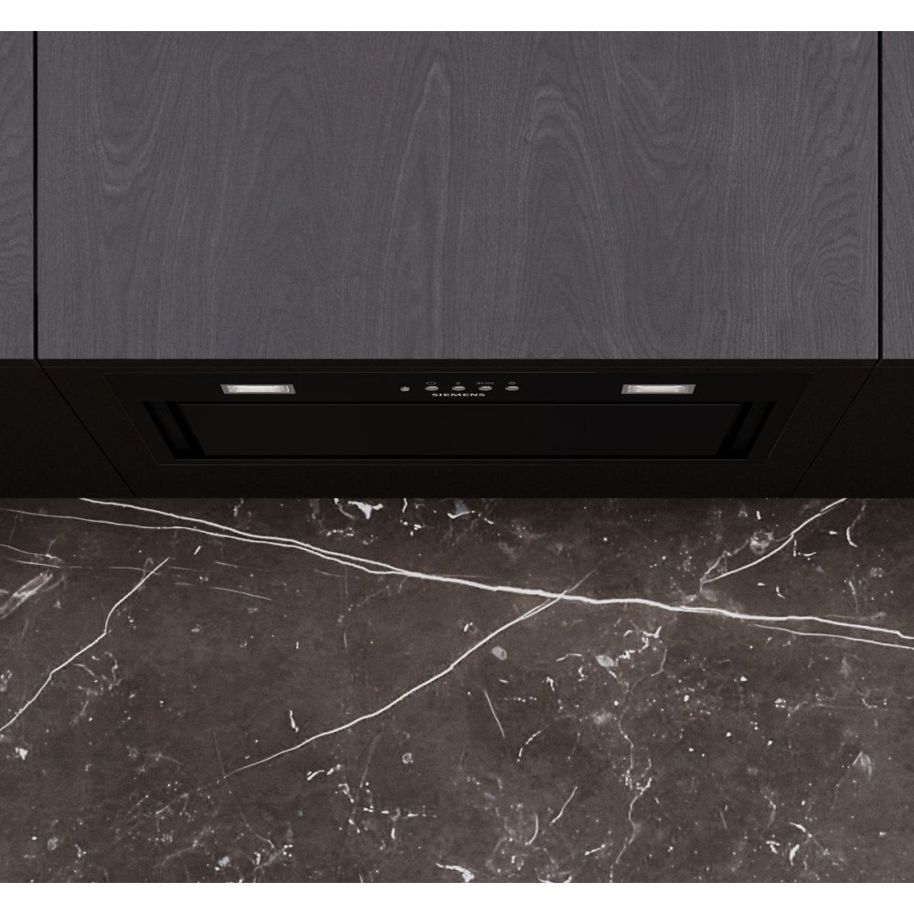 Siemens LB56NAC60B iQ500 52cm Canopy Cooker Hood in Black 4 Speed