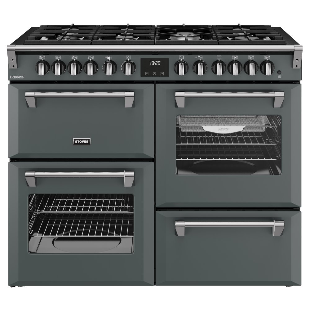Stoves ST RCA RICH 110DF ANT 11861 Richmond 110cm Dual Fuel Range Cooker – ANTHRACITE