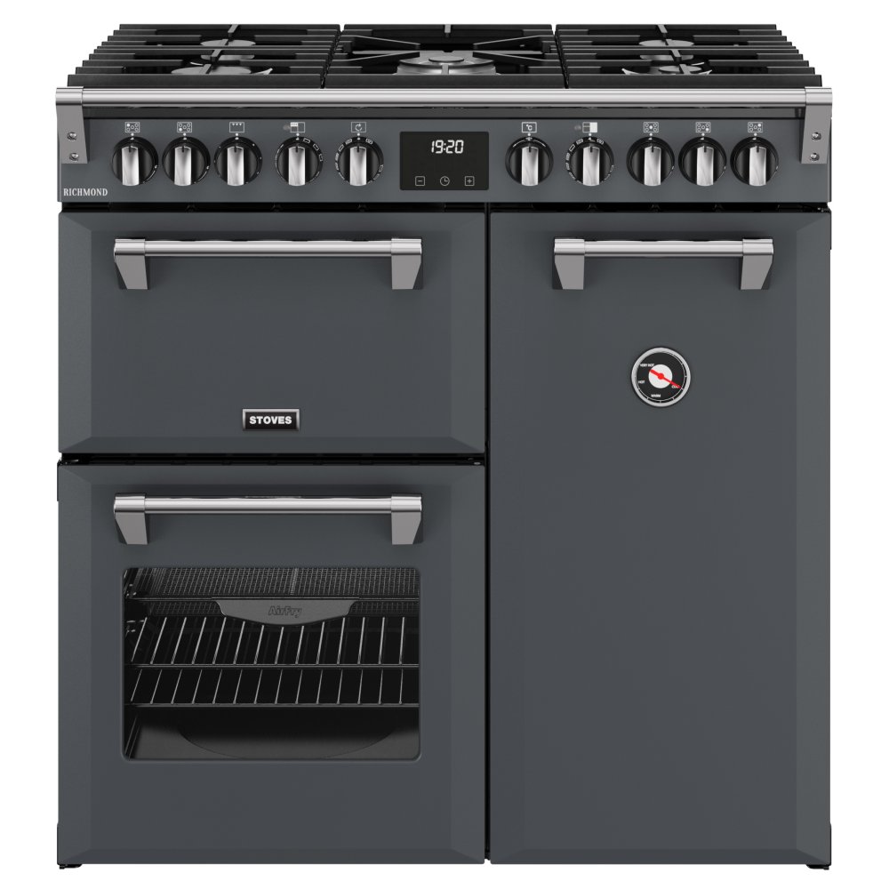 Stoves ST RCA RICH 90DF ANT 11849 Richmond 90cm Dual Fuel Range Cooker – ANTHRACITE