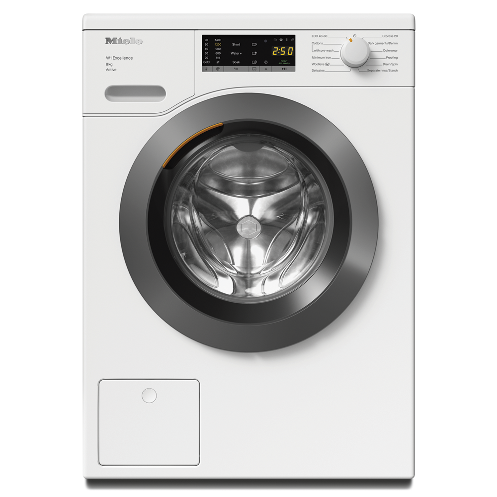 Miele WEA125WCS 8kg W1 Washing Machine 1400rpm - WHITE