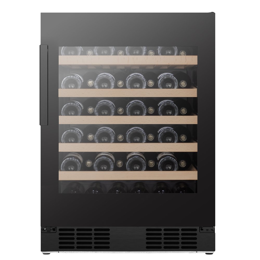 Hisense RW3N132GSLF 60cm Freestanding Undercounter Wine Cooler – BLACK