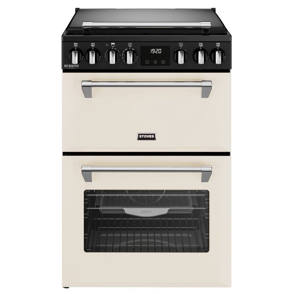 Stoves ST DX MRA RICH 60DF CRM 60cm Dual Fuel Mini Range Cooker 11845 - CREAM
