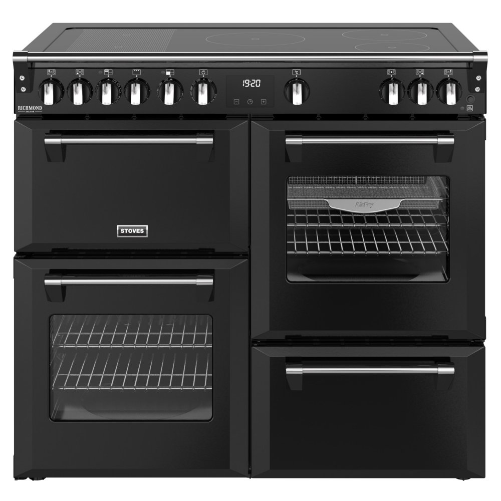 Stoves ST DX RCA RICH 100EI RTY BLK 11873 Richmond DX 100cm Induction Range Cooker – BLACK