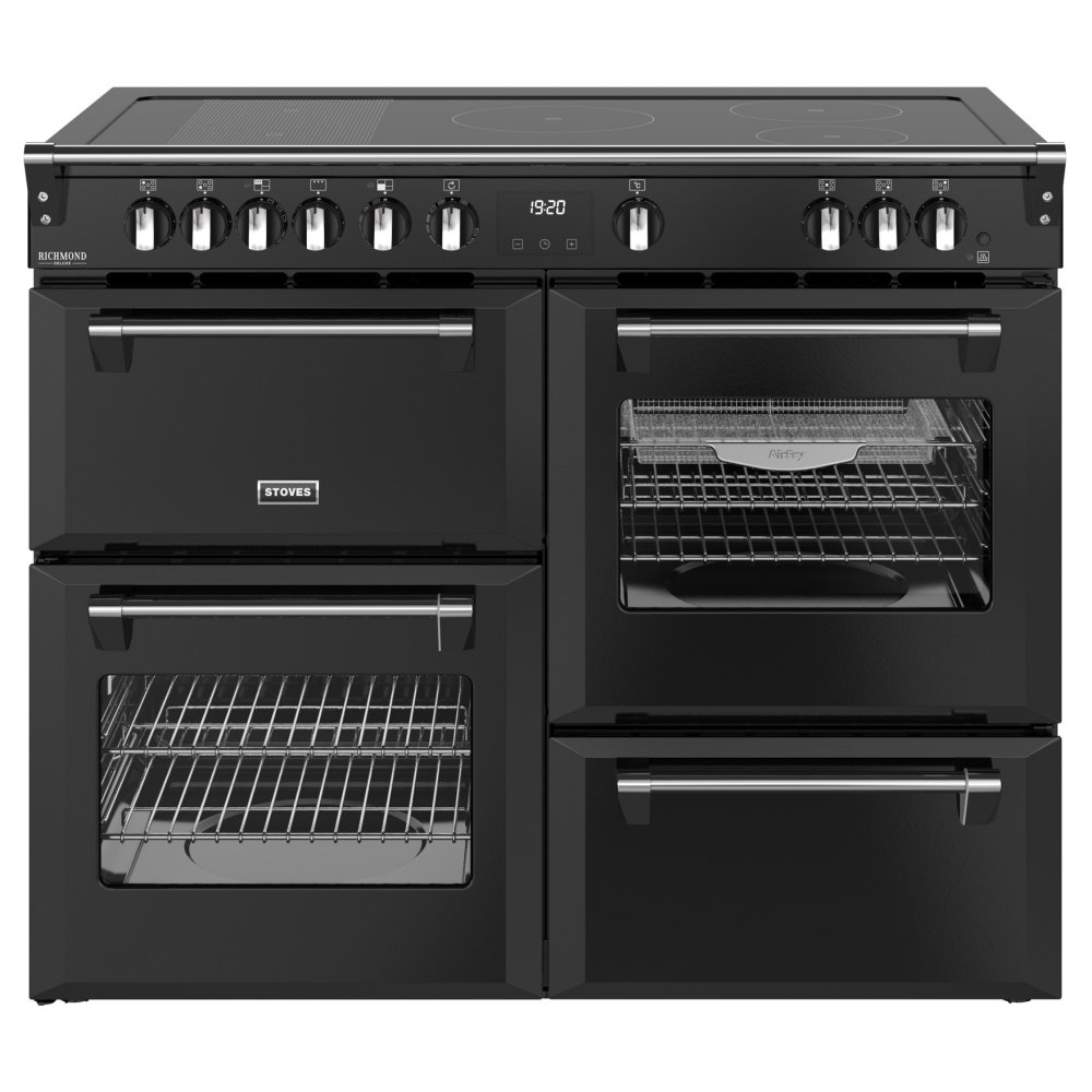 Stoves ST DX RCA RICH 110EI RTY BLK 11878 Richmond DX 110cm Induction Range Cooker – BLACK