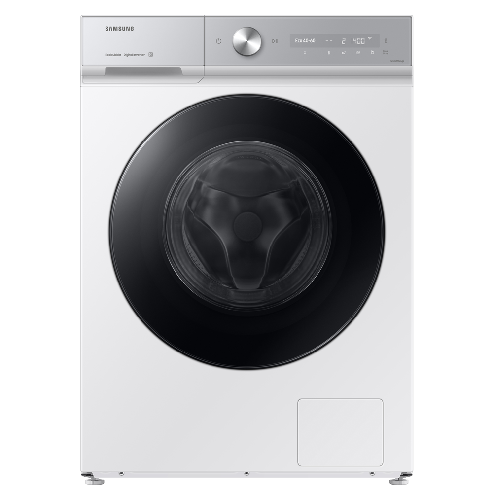 Samsung WW90DB8U95GHU1 9kg Series 8 AutoDose Steam Washing Machine 1400rpm - WHITE
