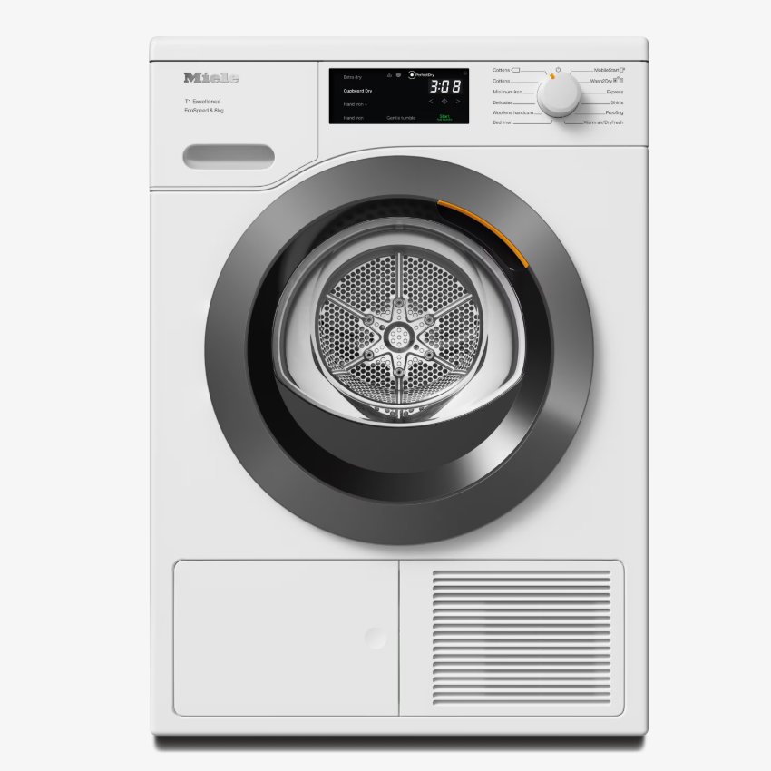 Miele TEC645WP 8kg Heat Pump Condenser Tumble Dryer – WHITE