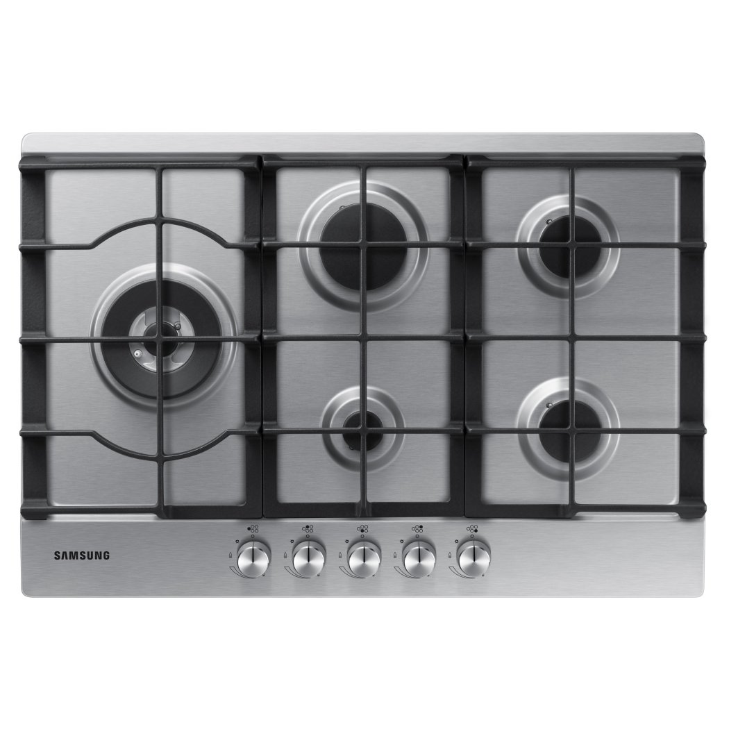 Samsung NA75D3030AS 75cm Five Burner Gas Hob – STAINLESS STEEL